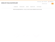 Tablet Screenshot of greatfallsjewelry.com